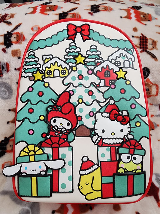 Her Universe Hello Kitty and Friends Christmas Holiday Backpack