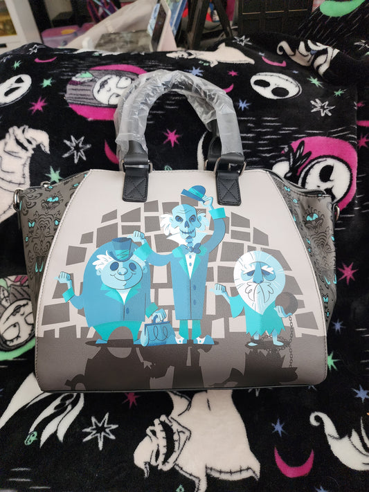 Loungefly Disney Haunted Mansion Hitchiking Ghosts Handbag