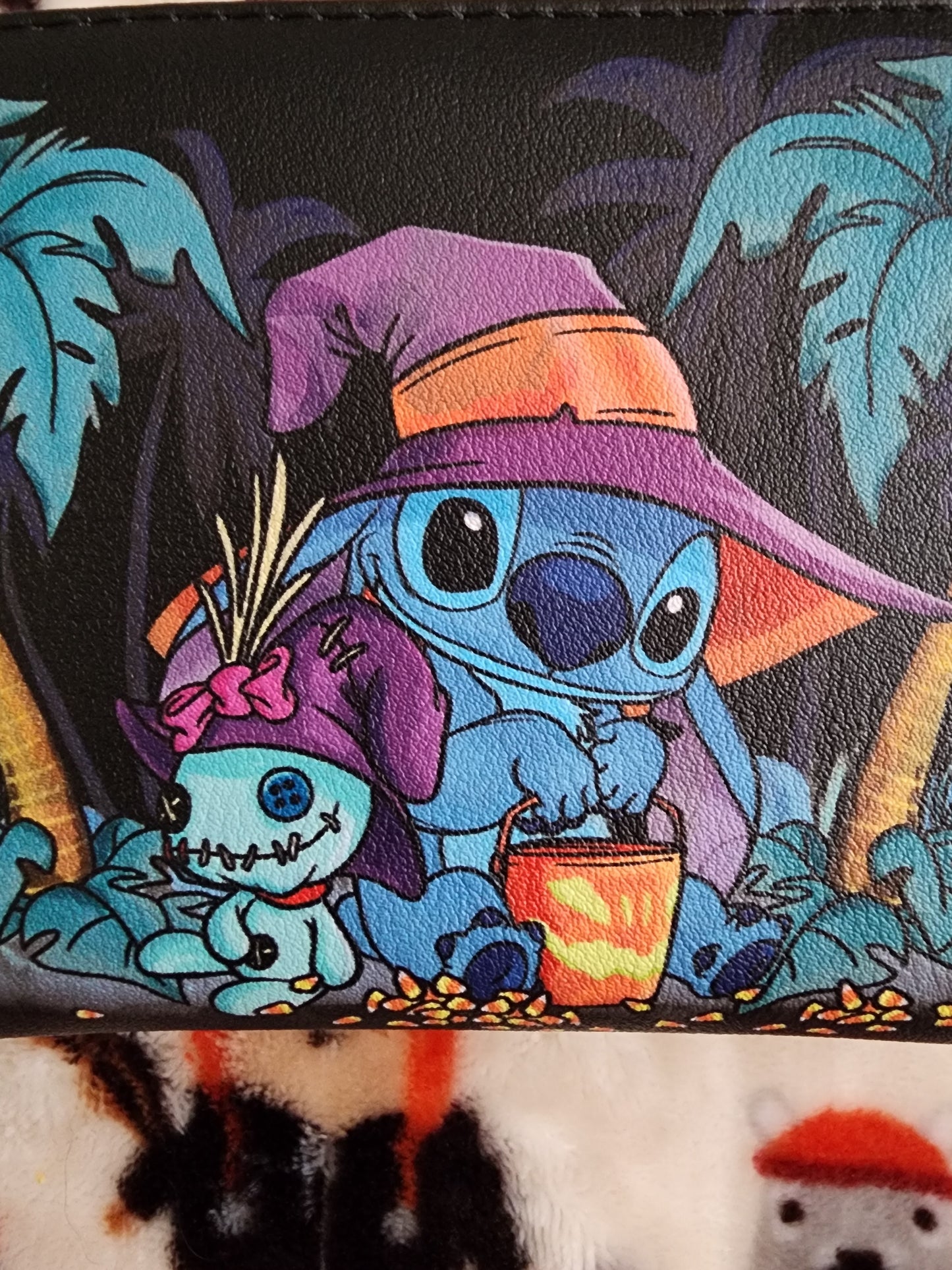 Loungefly Disney Stitch and Scrump Halloween Wallet