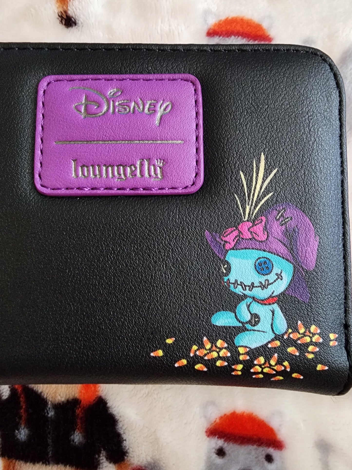 Loungefly Disney Stitch and Scrump Halloween Wallet