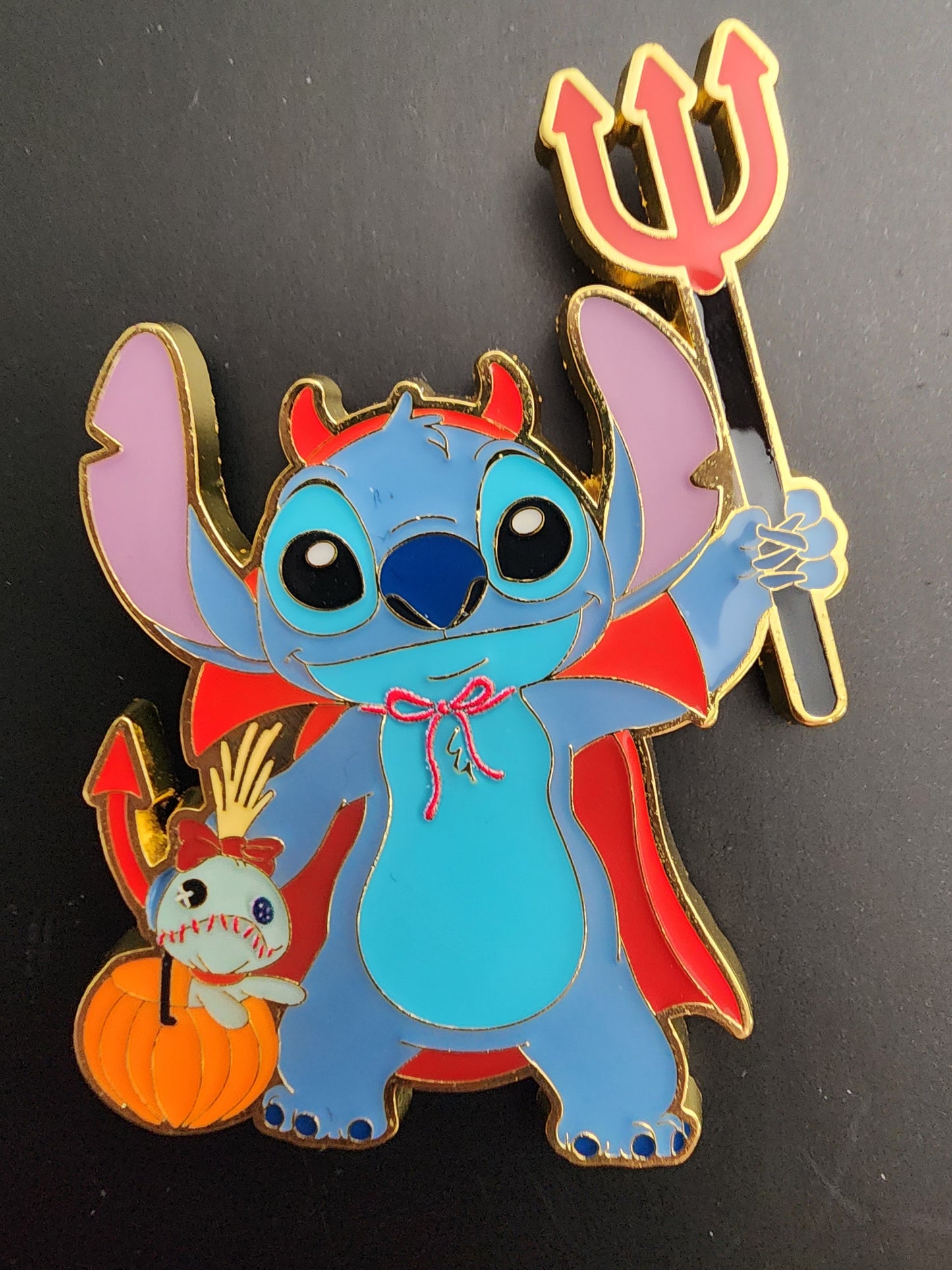 Loungefly Disney Stitch as a Devil Halloween Pin