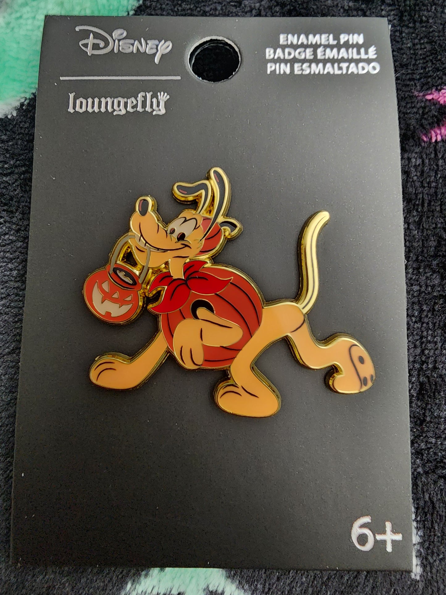 Loungefly Disney Pluto Halloween Pin