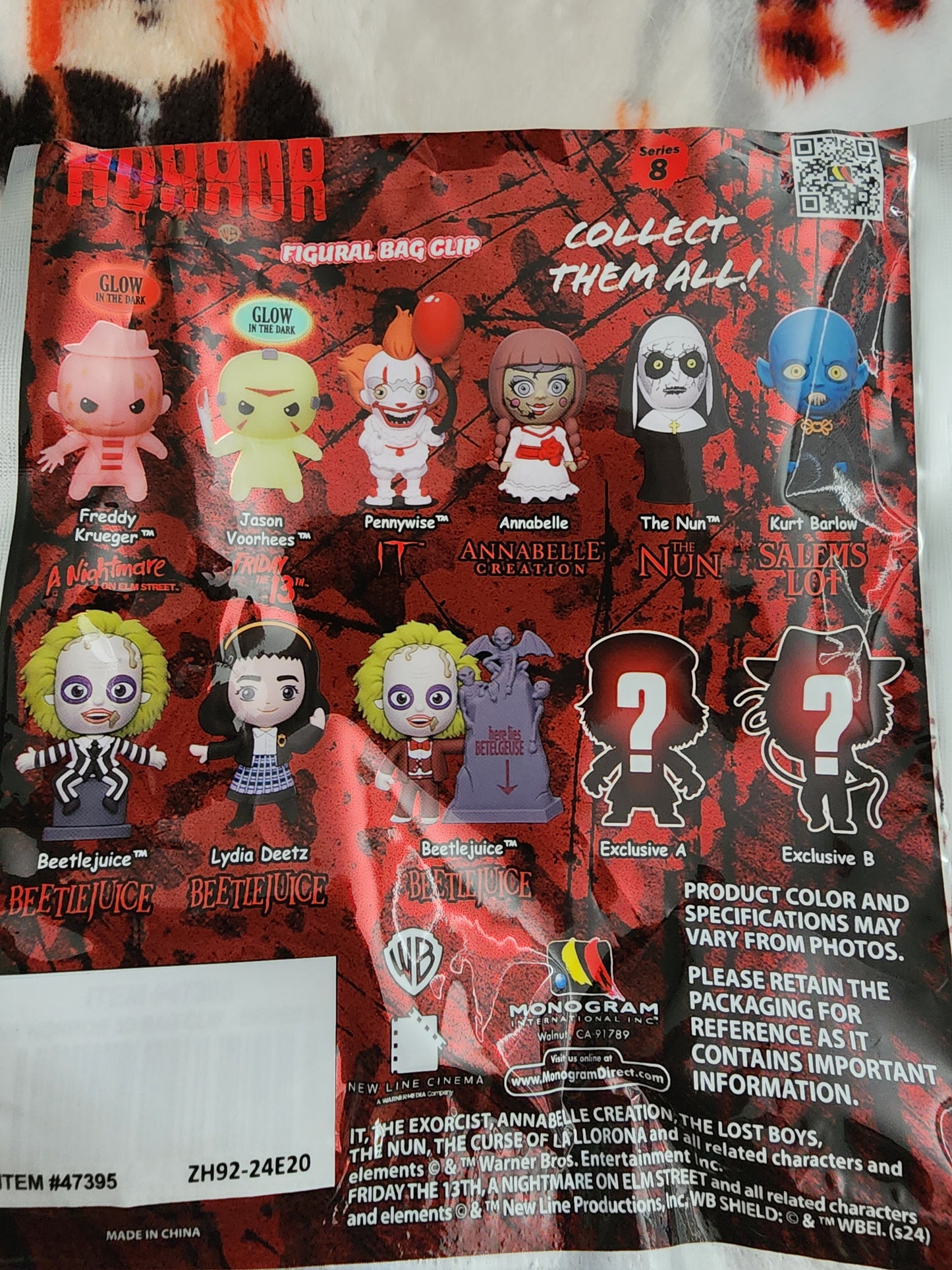 Horror Movie Characters Series 8 Mystery Bag Clips