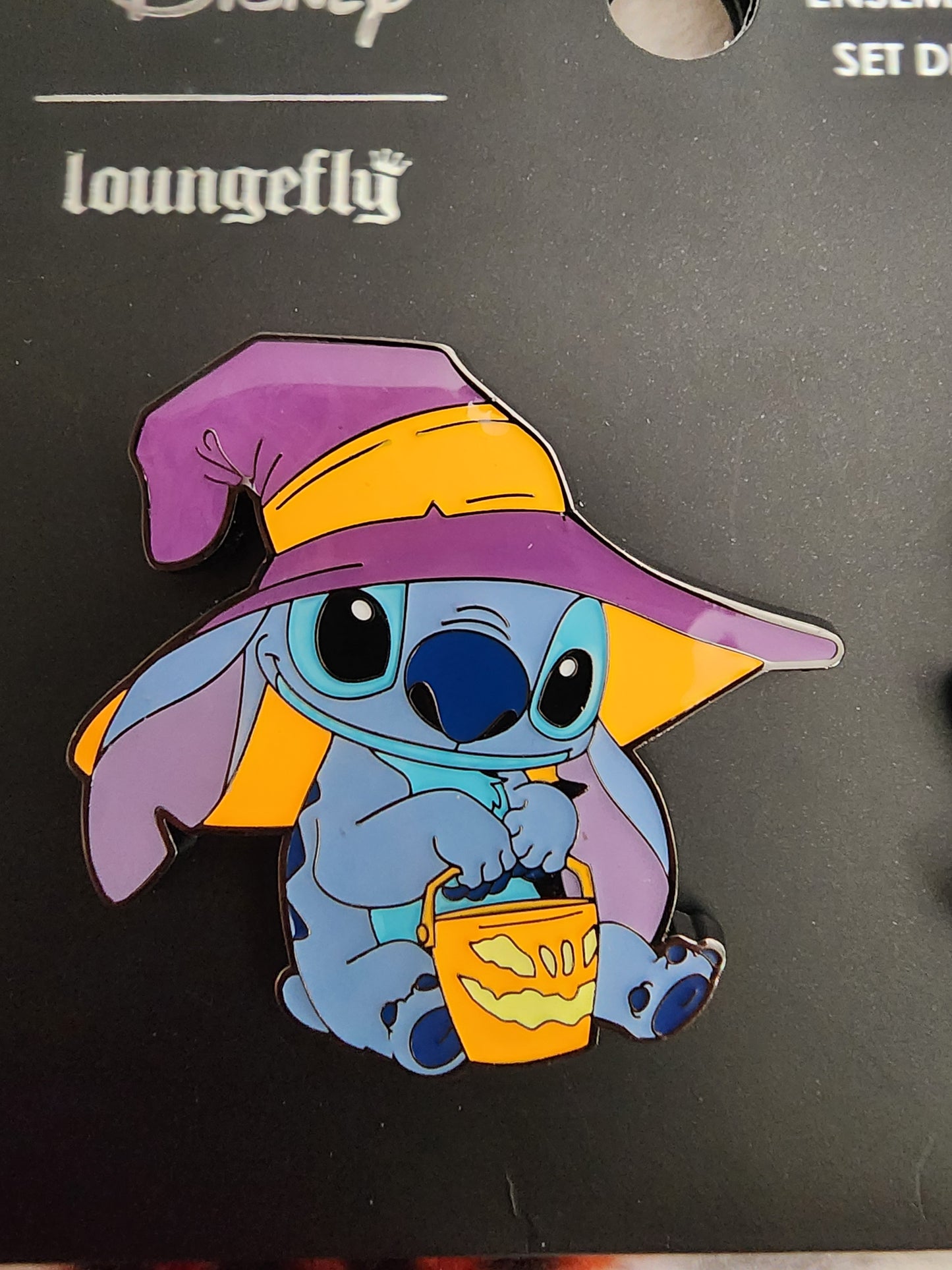 Loungefly Disney Stitch and Scrump Halloween Pins