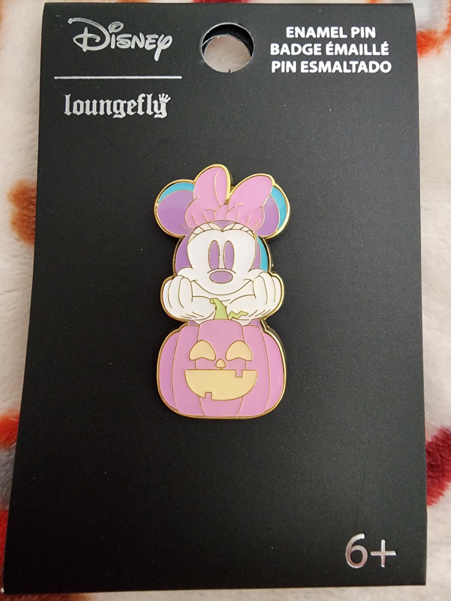 Loungefly Disney Minnie Mouse Pastel Halloween Pin