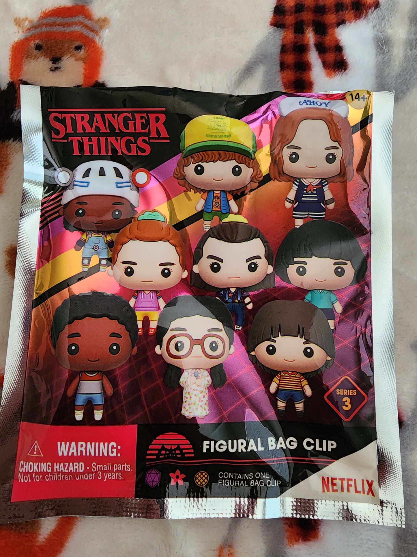 Netflix Stranger Things Series 3 Mystery Bag Clips