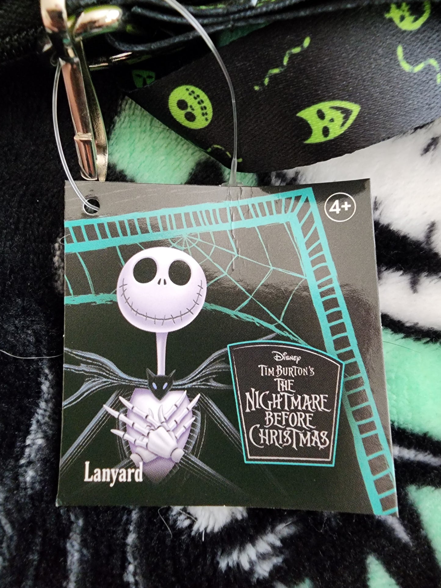 Disney Nightmare Before Christmas Oggie Boogie Plush Lanyard