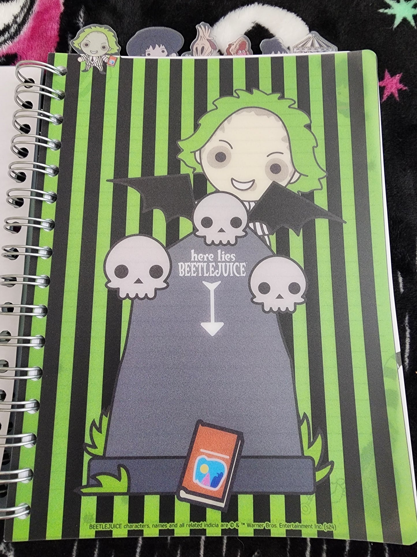 Beetlejuice Chibi Notebook