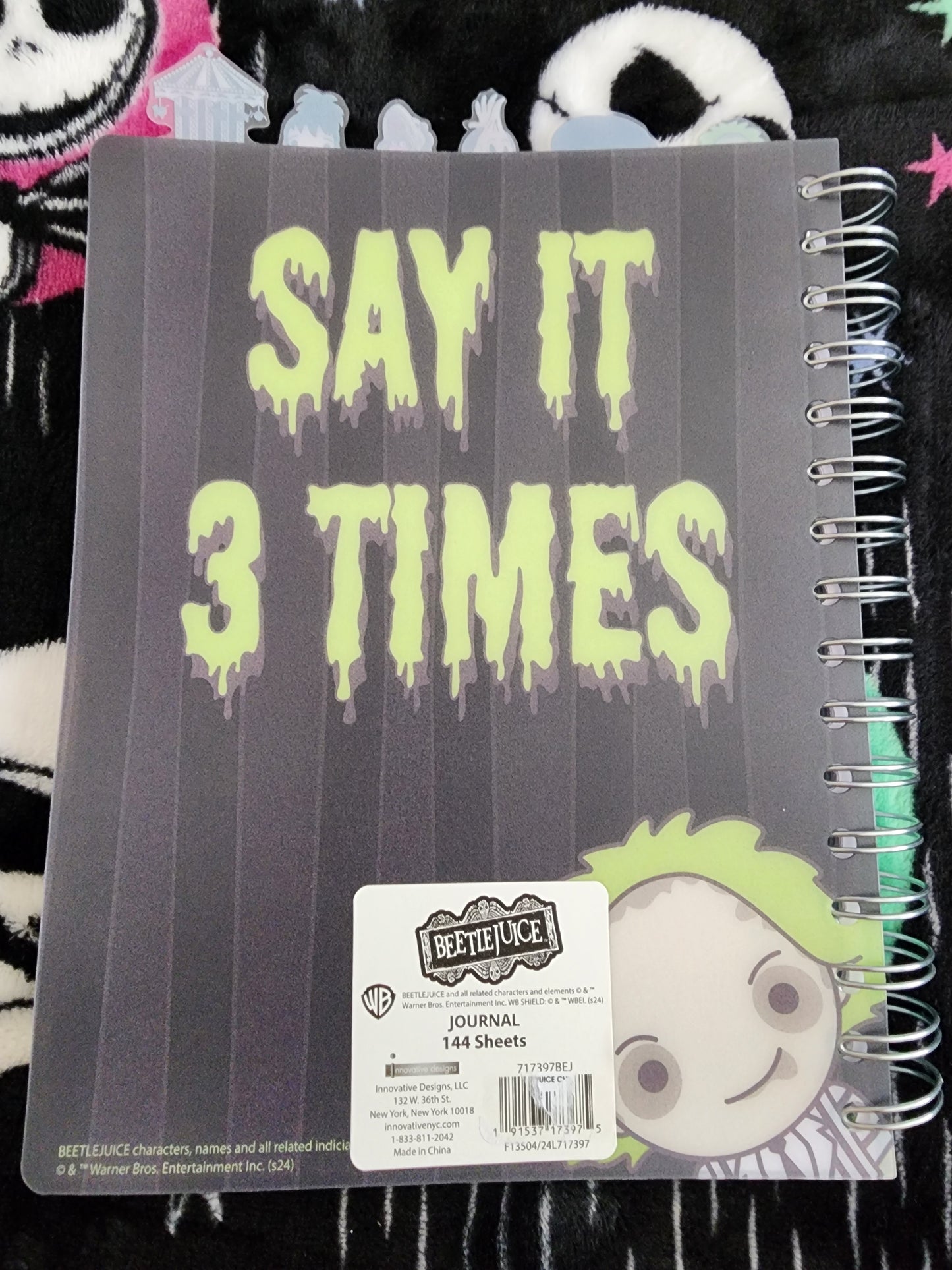 Beetlejuice Chibi Notebook