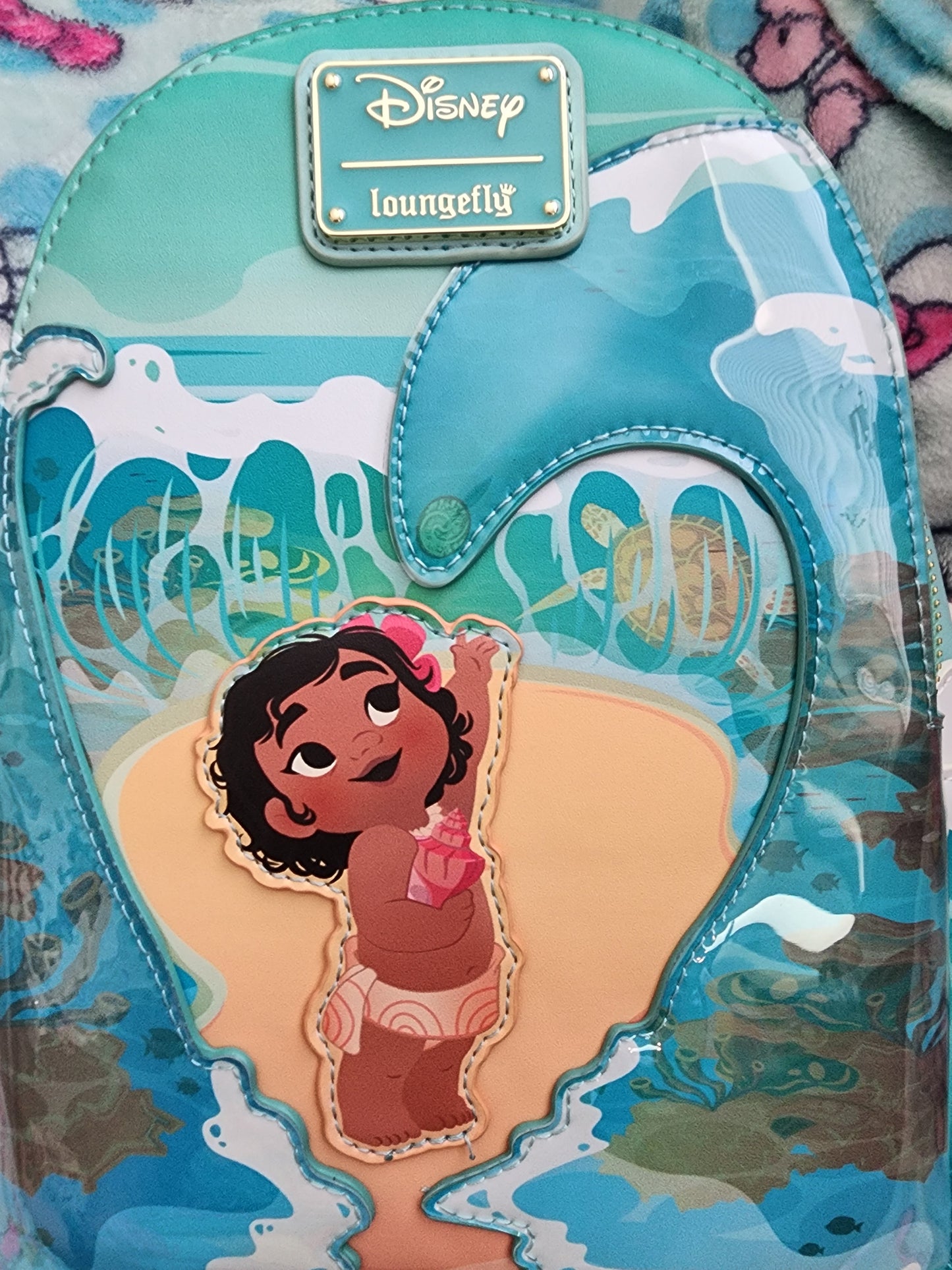 Loungefly Disney Baby Moana with the Wave Backpack