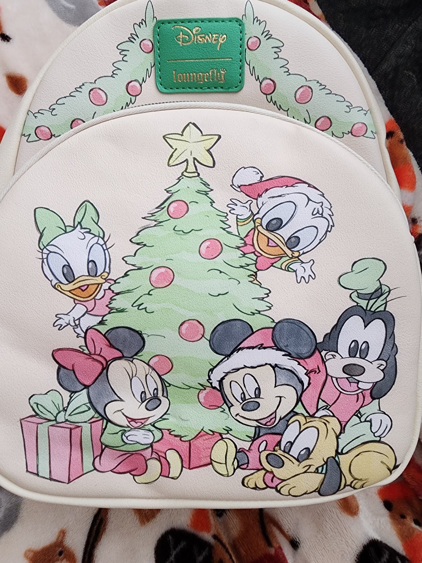 Loungefly Disney Mickey and Friends Christmas Backpack