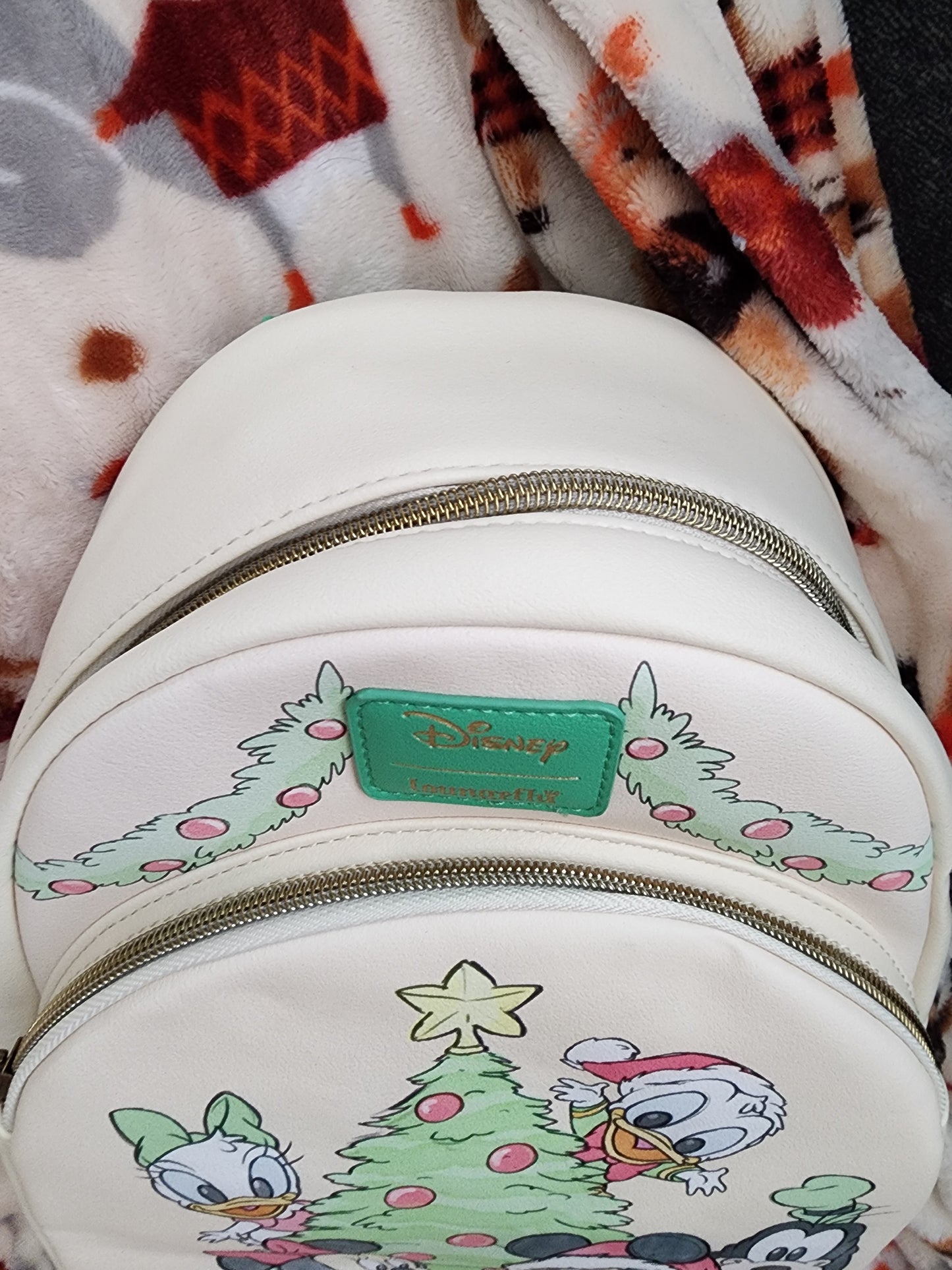 Loungefly Disney Mickey and Friends Christmas Backpack