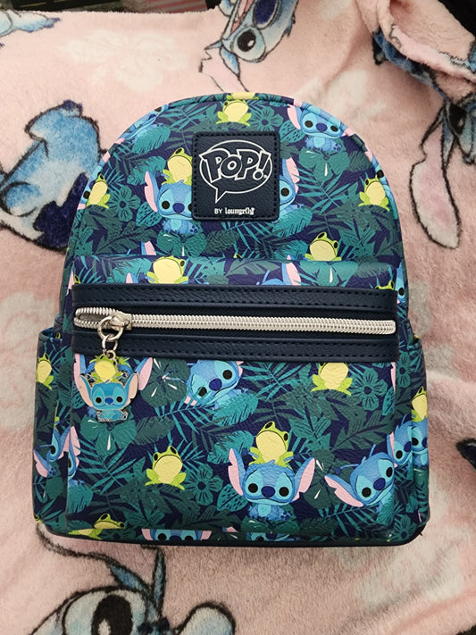 Loungefly Funko Pop Disney Stitch Tropical Backpack