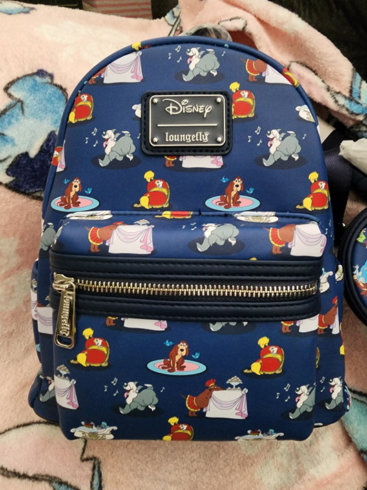 Little Disney Princess Dogs Backpack with Matching Coin Purse