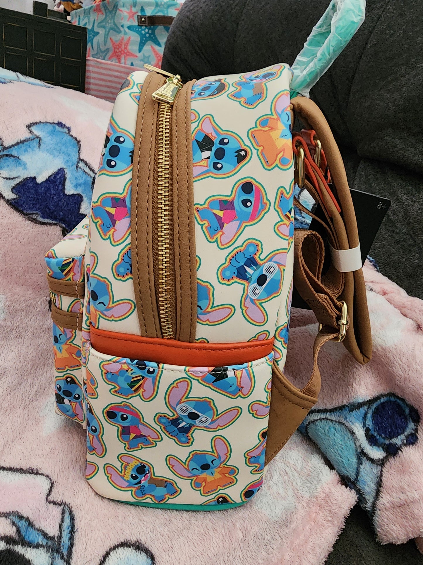 Loungefly Disney Stitch Groovey Backpack