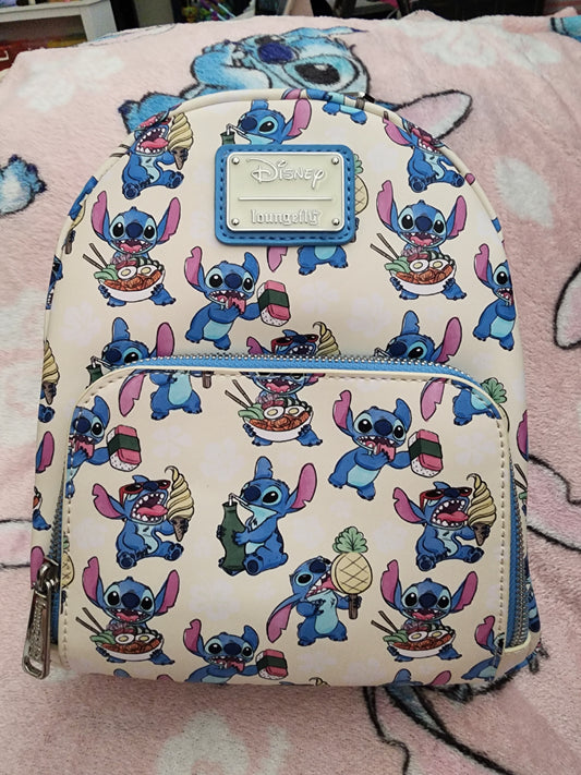 Loungefly Disney Stitch with Food Backpack