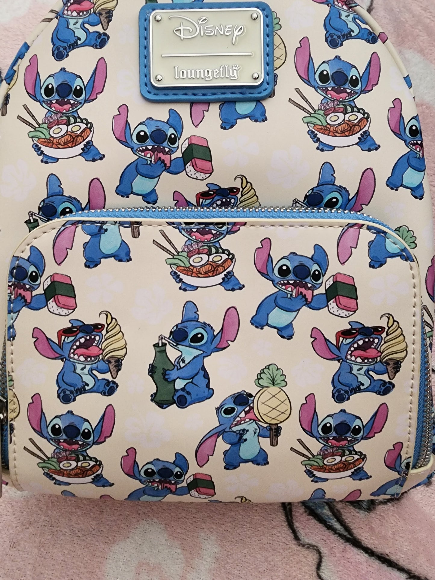 Loungefly Disney Stitch with Food Backpack