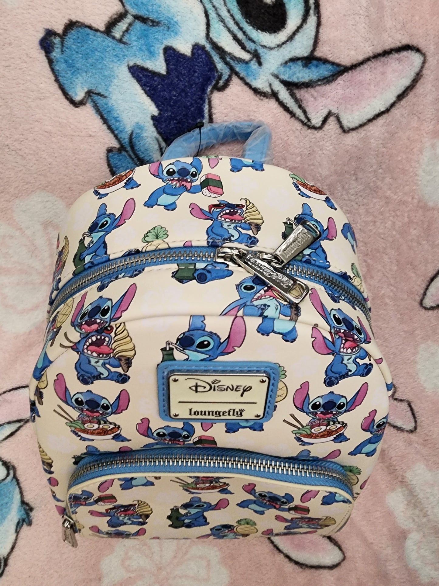 Loungefly Disney Stitch with Food Backpack