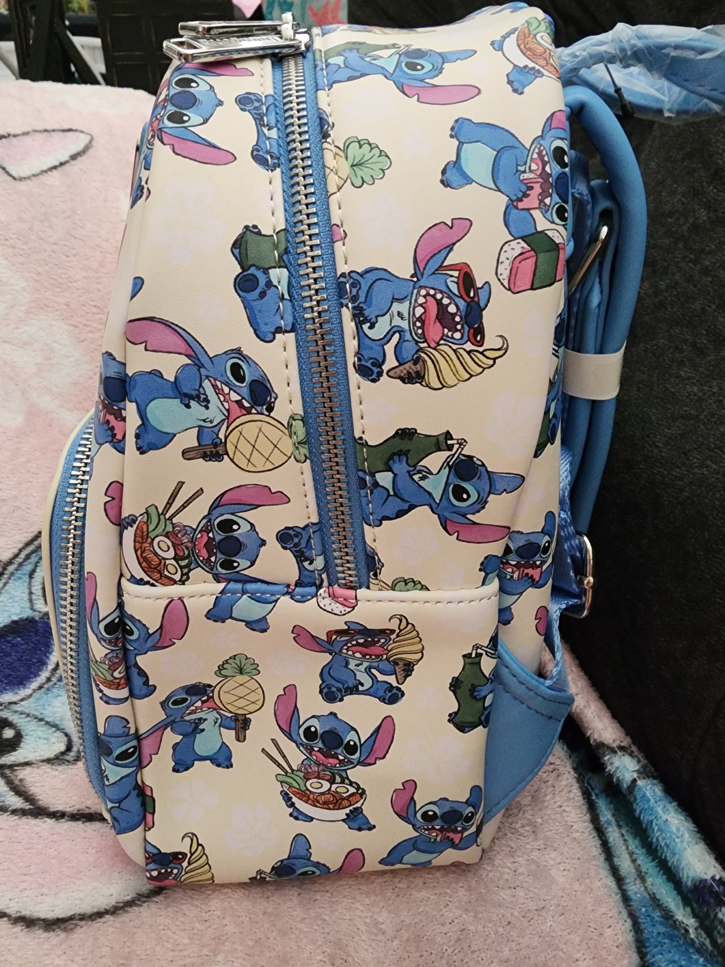 Loungefly Disney Stitch with Food Backpack