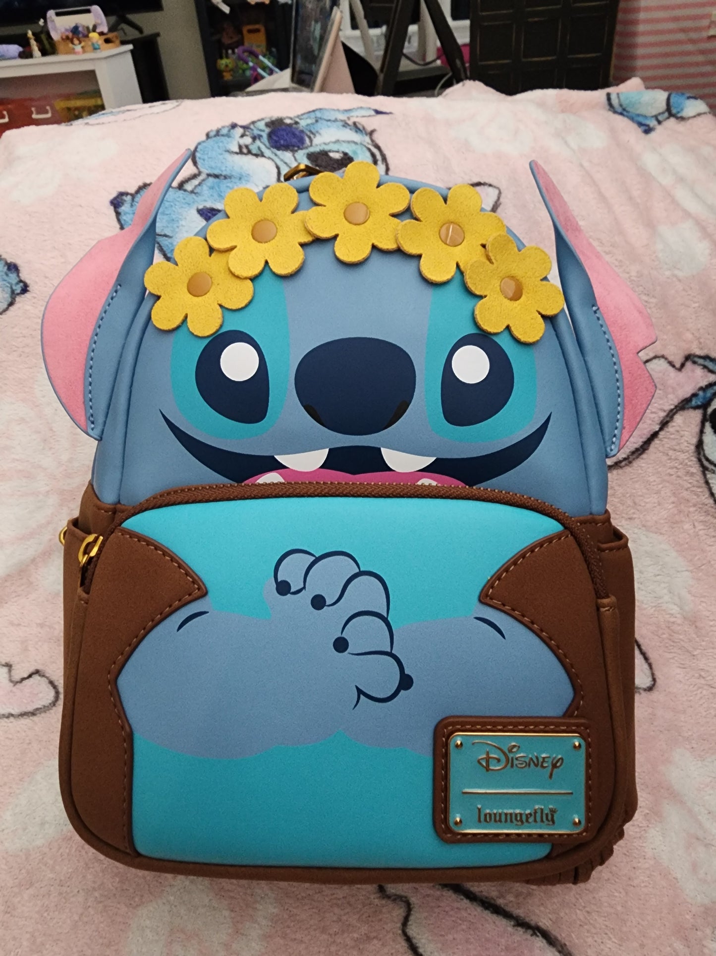 Loungefly Disney Stitch Flower Child Backpack