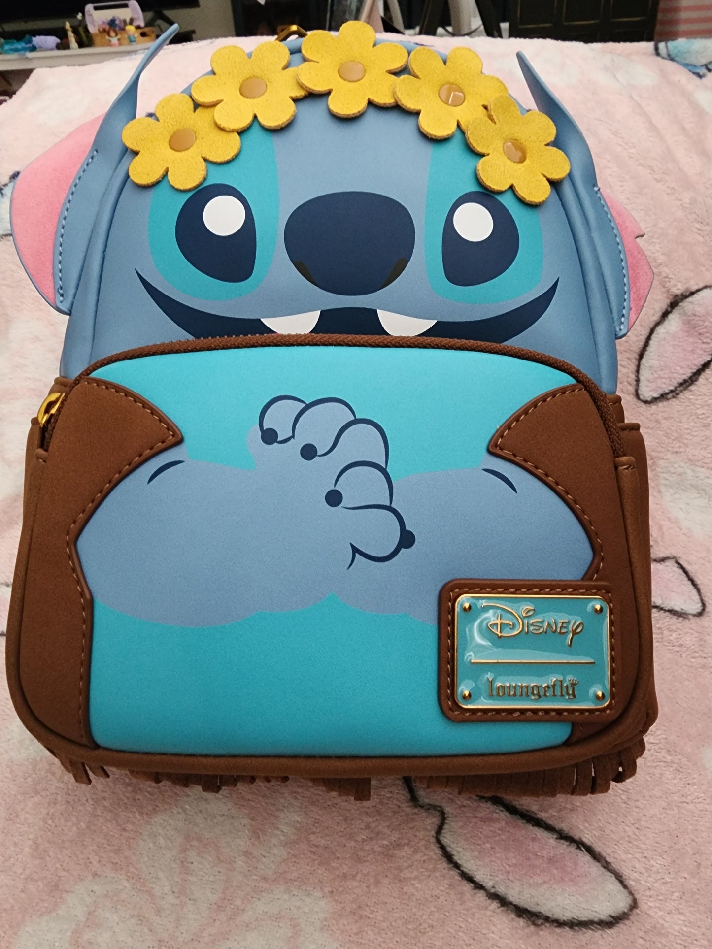 Loungefly Disney Stitch Flower Child Backpack