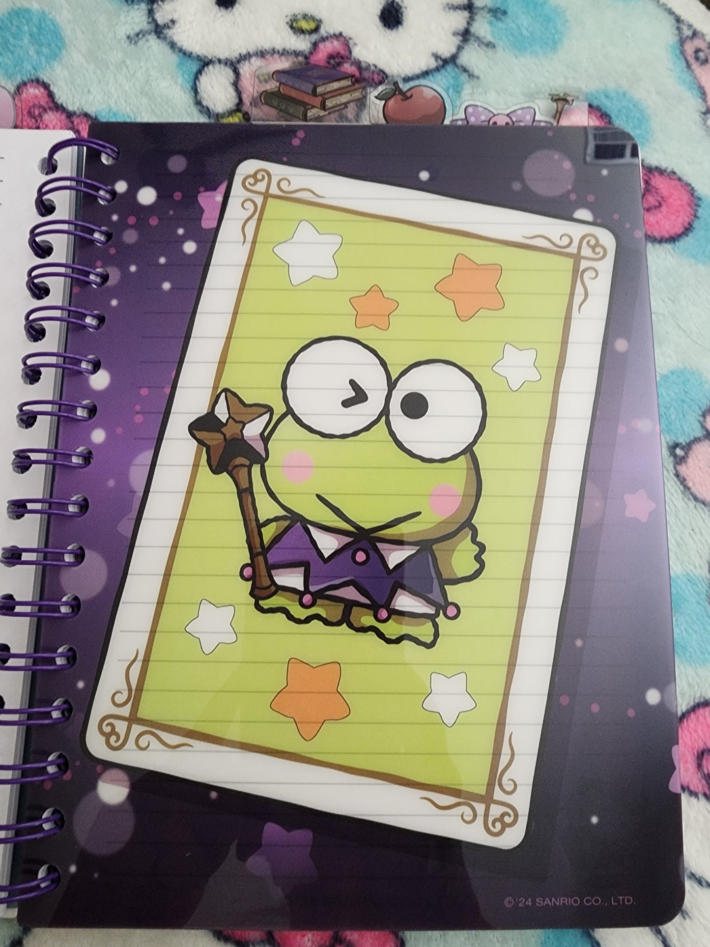 Hello Kitty and Friends Magic Card Tabbed Notebook