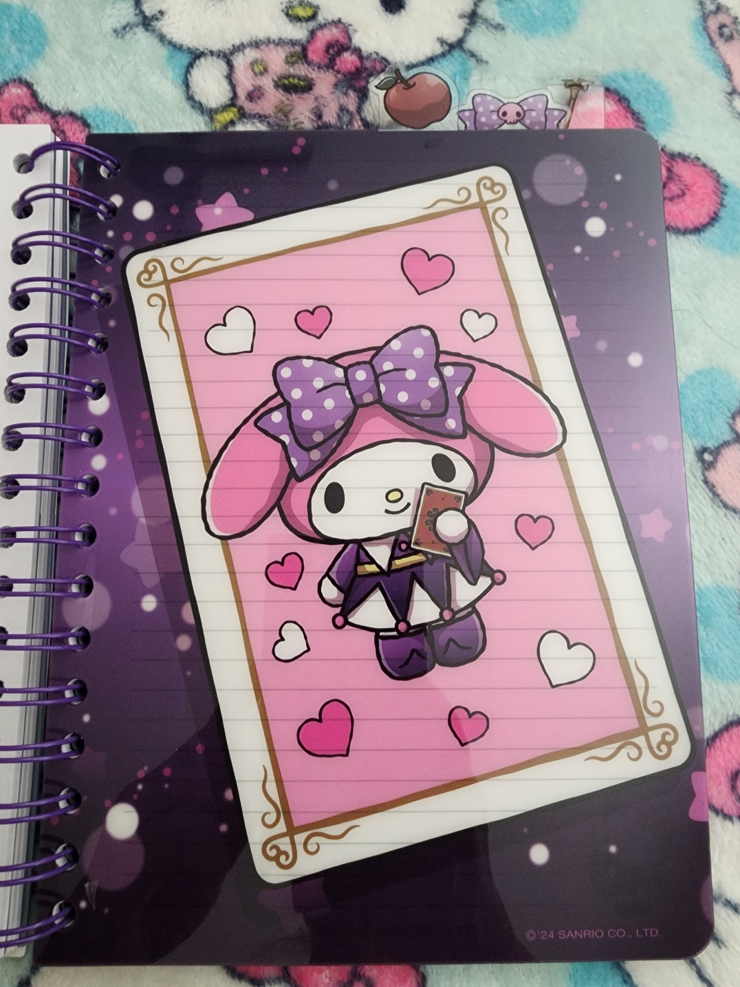 Hello Kitty and Friends Magic Card Tabbed Notebook