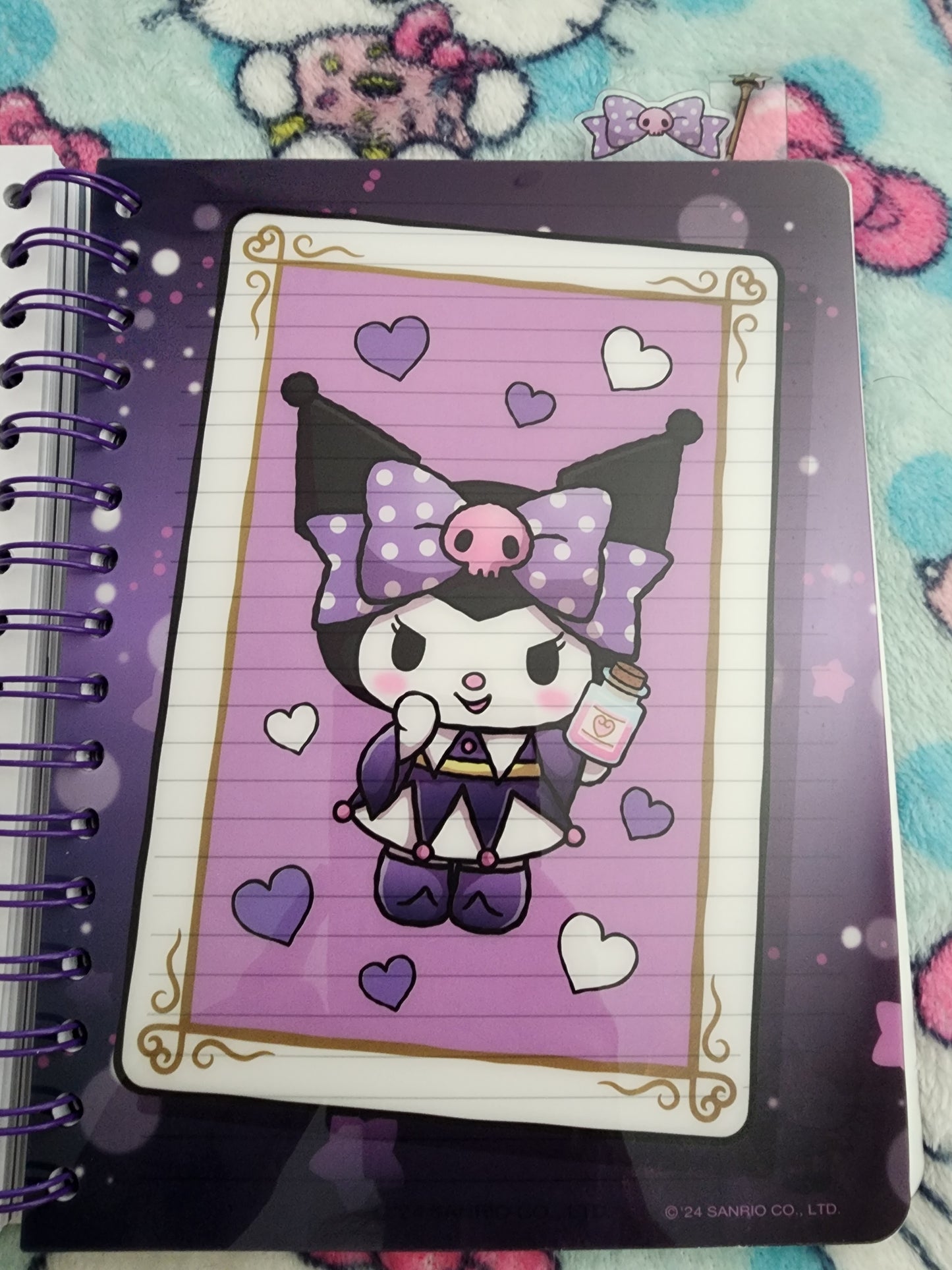 Hello Kitty and Friends Magic Card Tabbed Notebook