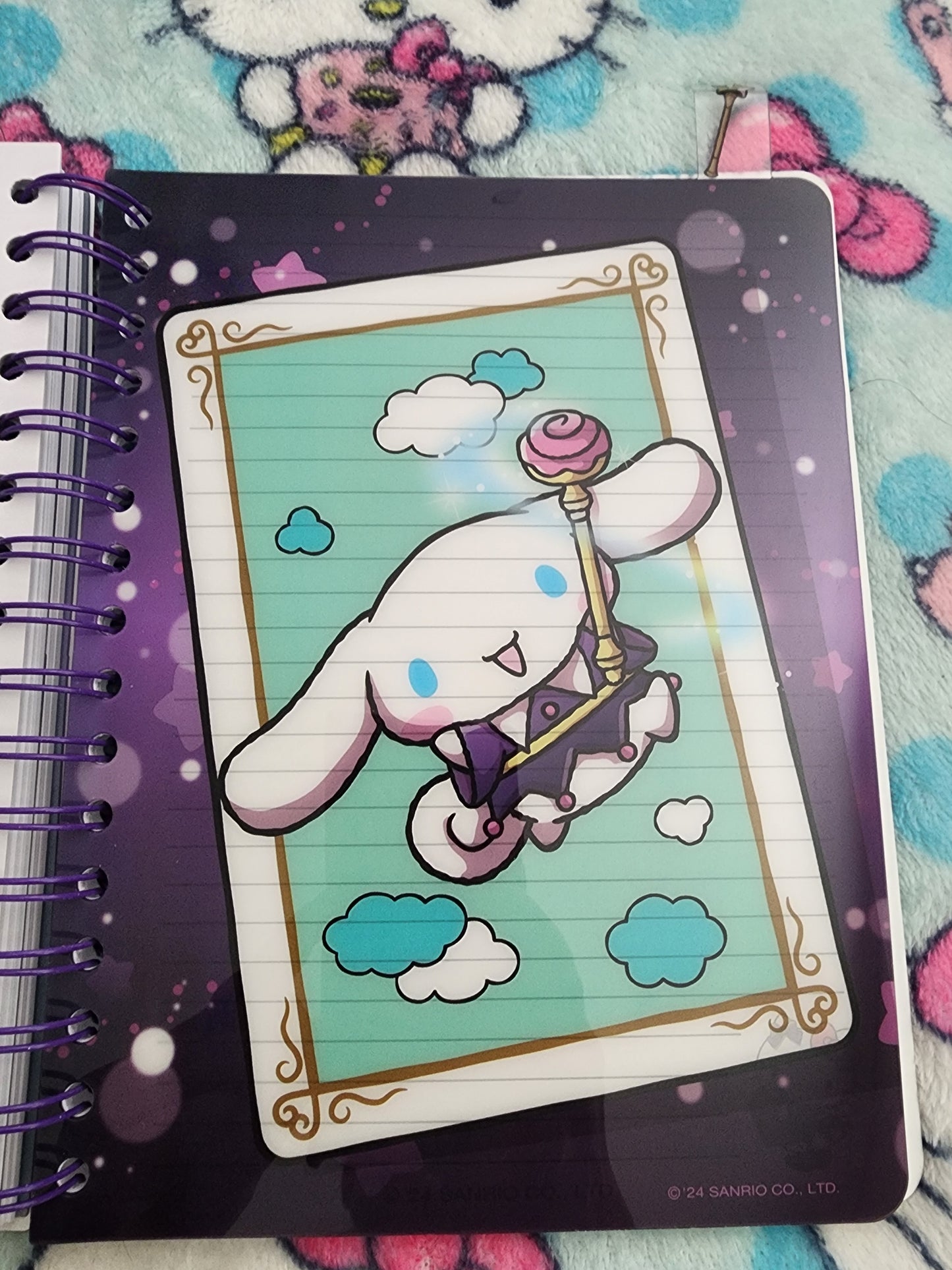 Hello Kitty and Friends Magic Card Tabbed Notebook