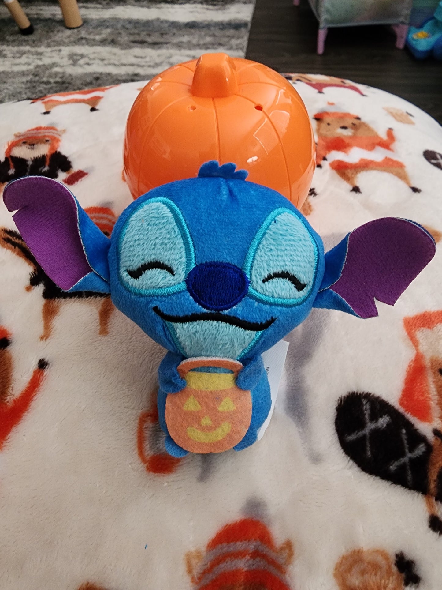 Disney Stitch Costume Halloween Pumpkin Capsule Mystery Plush