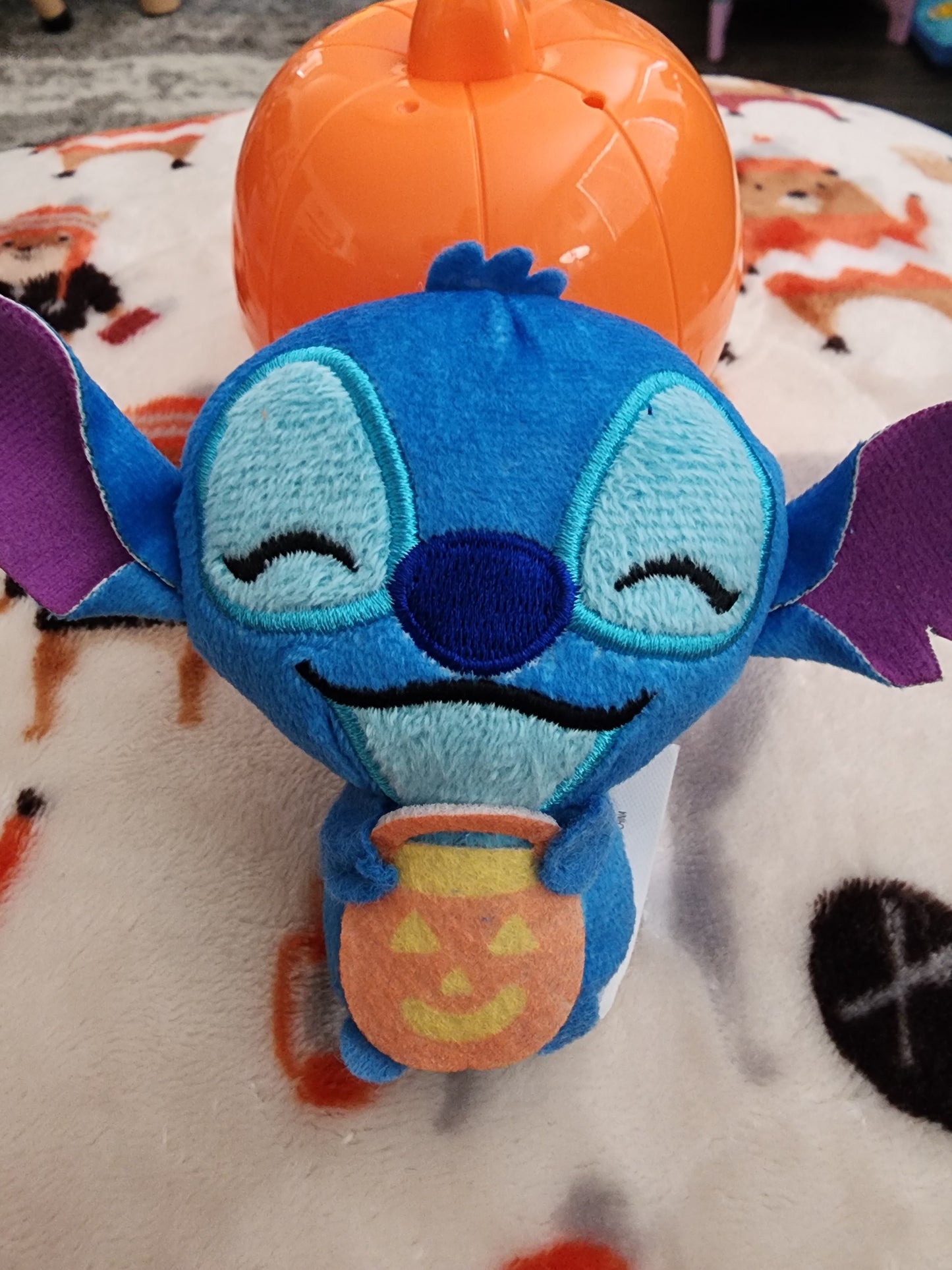 Disney Stitch Costume Halloween Pumpkin Capsule Mystery Plush