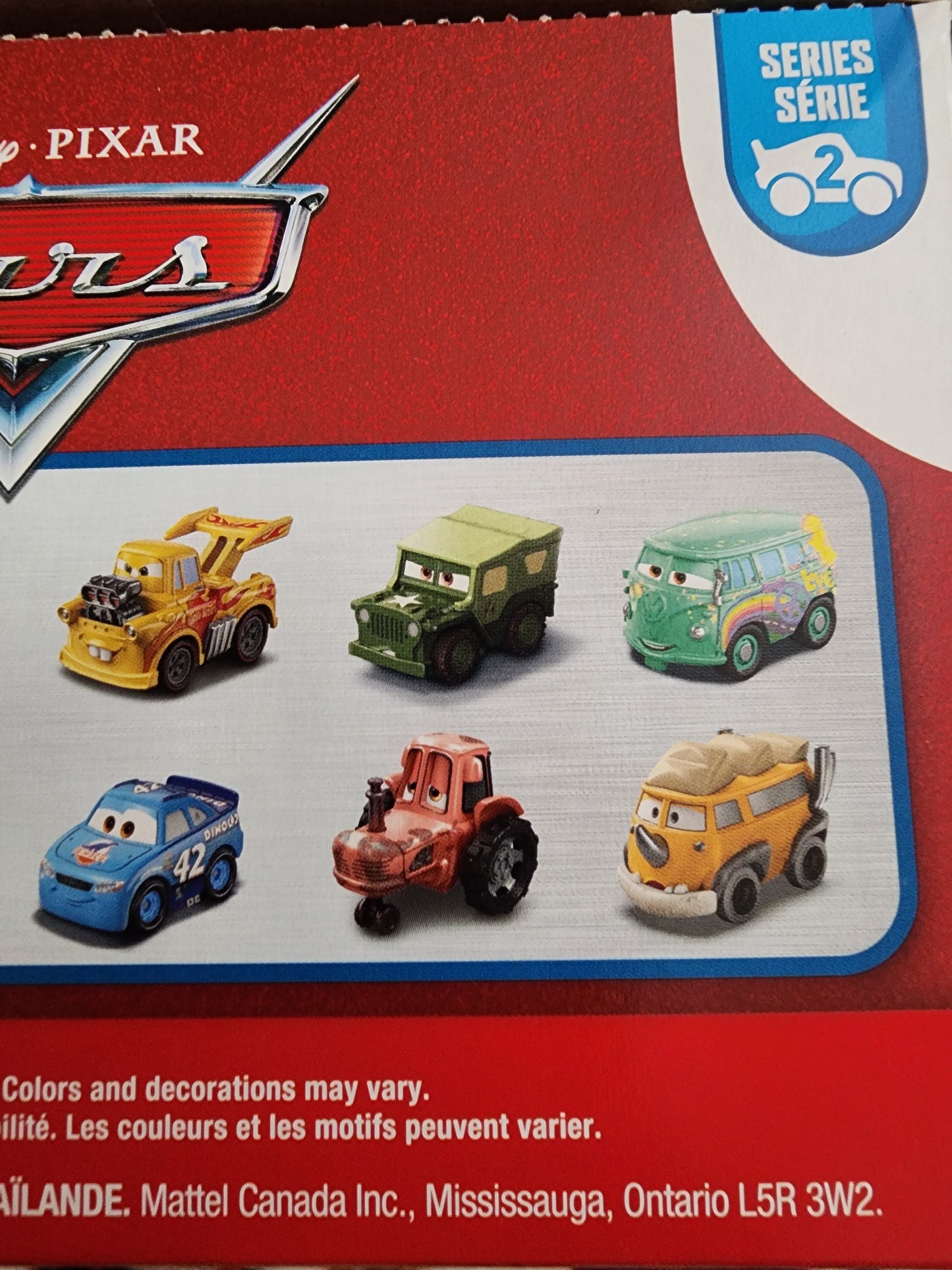 Disney Pixar Cars Metal Mystery Mini Racers Car