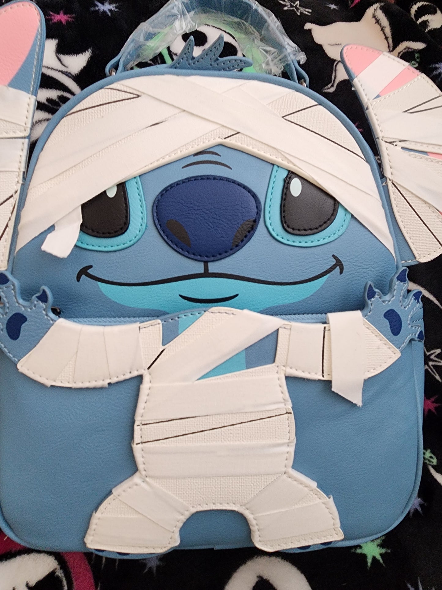 Her Universe Disney Stitch as a Mummy Halloween Backpack