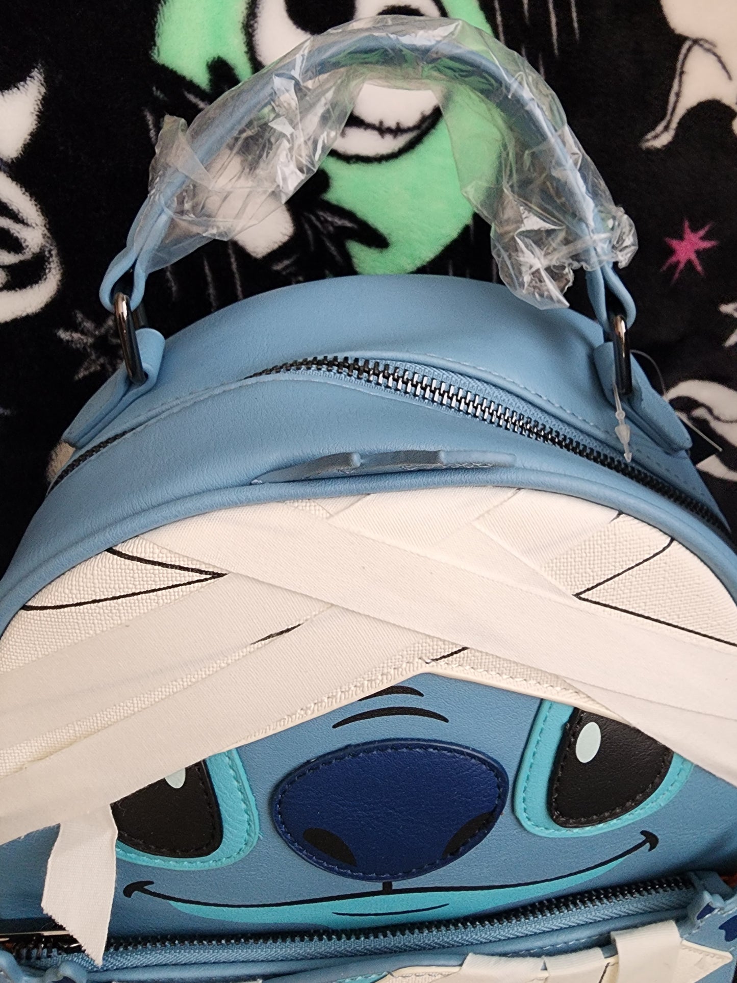 Her Universe Disney Stitch as a Mummy Halloween Backpack