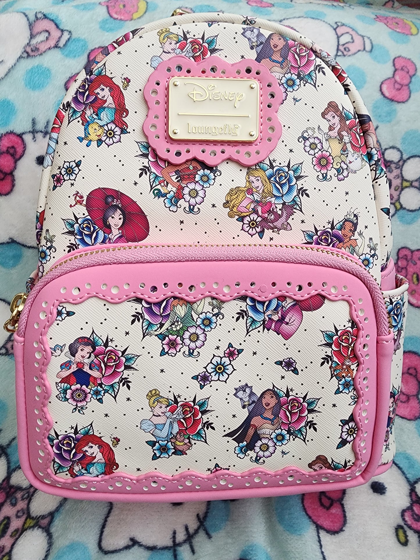 Loungefly Disney Princess Tattoo Backpack