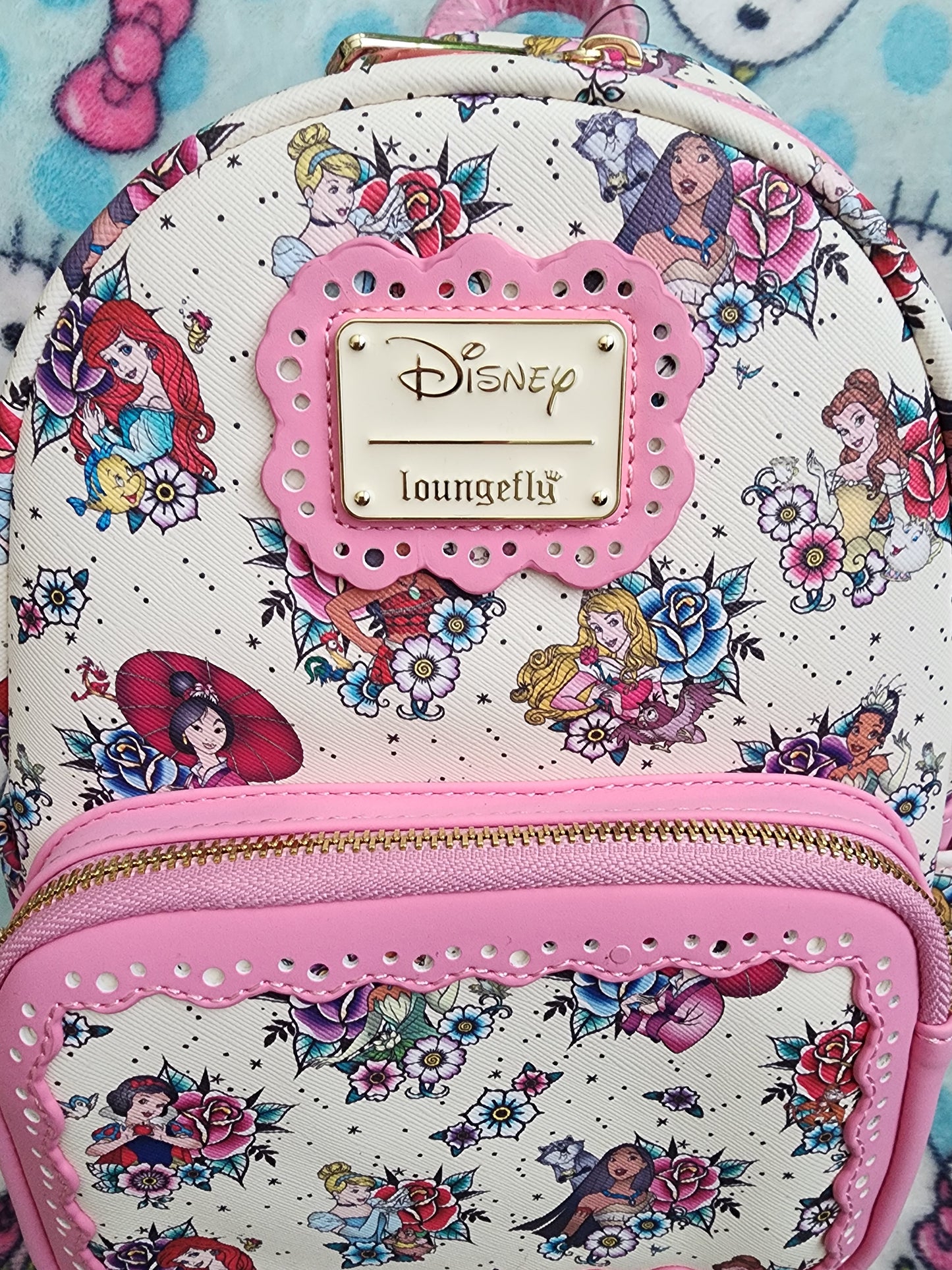 Loungefly Disney Princess Tattoo Backpack