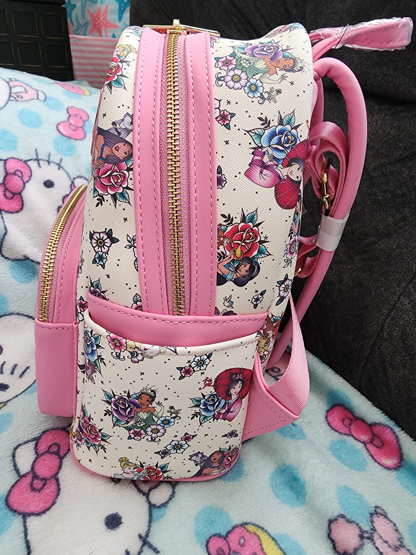 Loungefly Disney Princess Tattoo Backpack