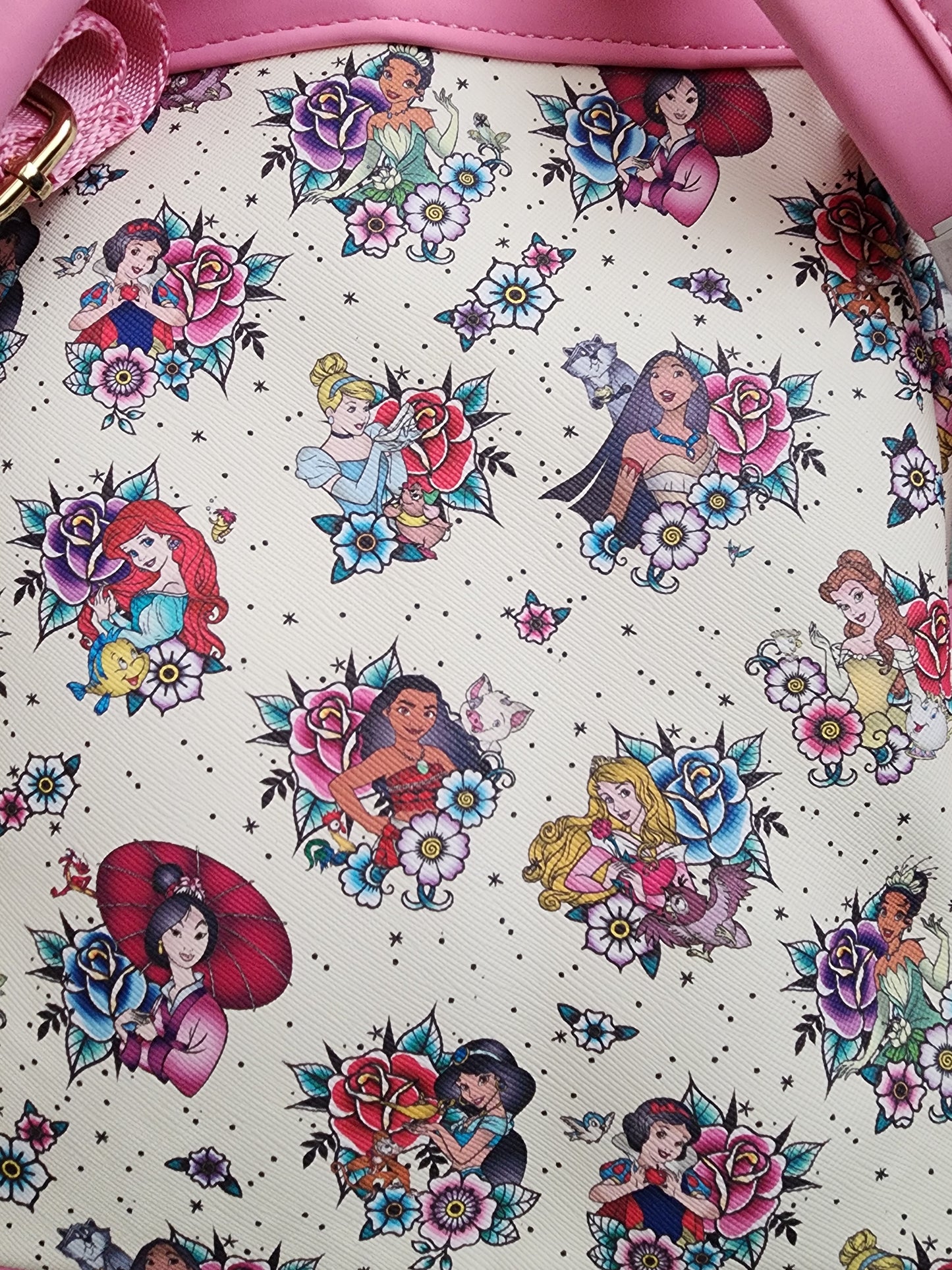 Loungefly Disney Princess Tattoo Backpack