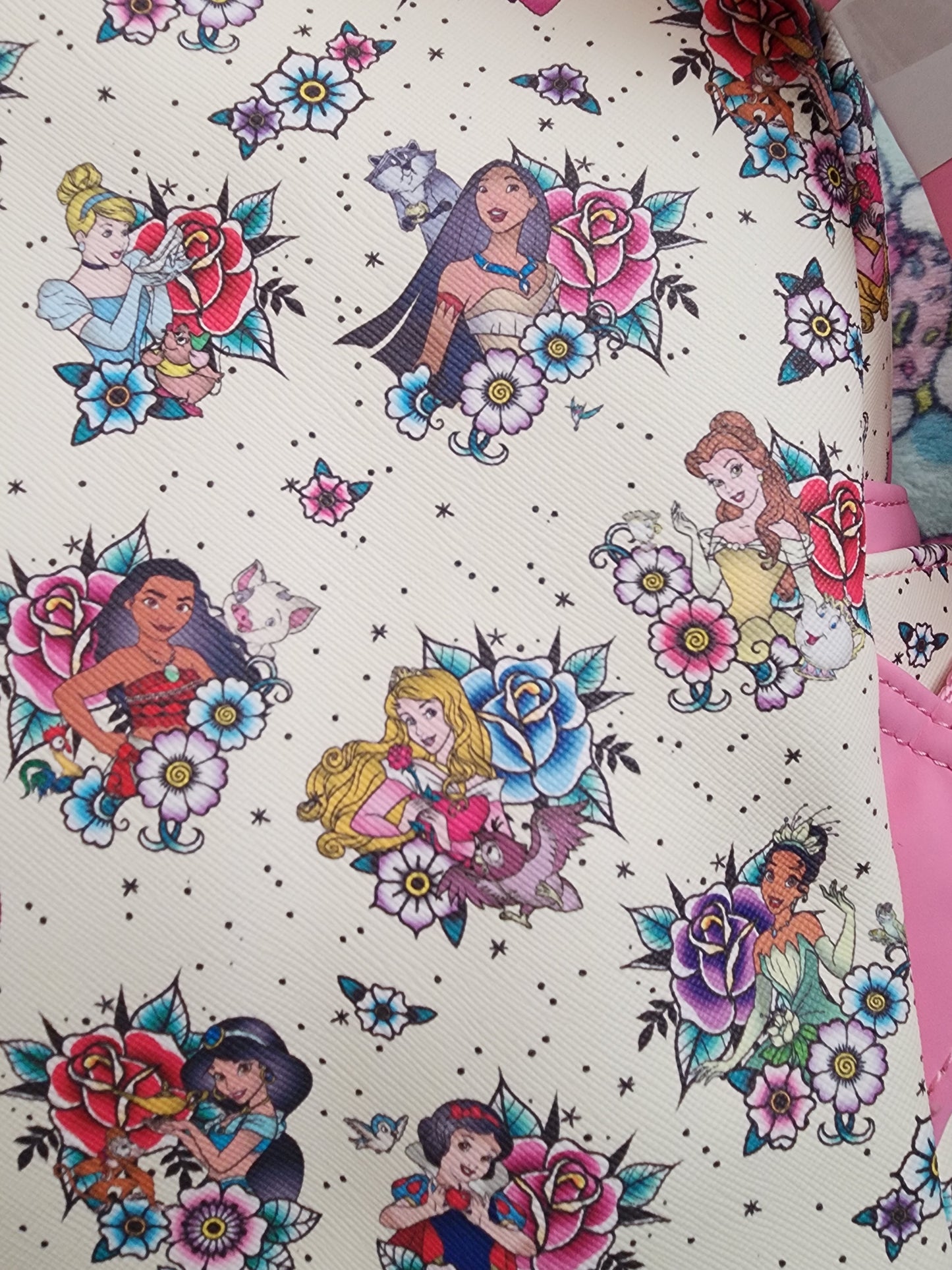 Loungefly Disney Princess Tattoo Backpack