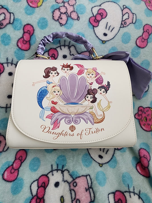 Loungefly Disney Daughters of Triton Crossbody Bag