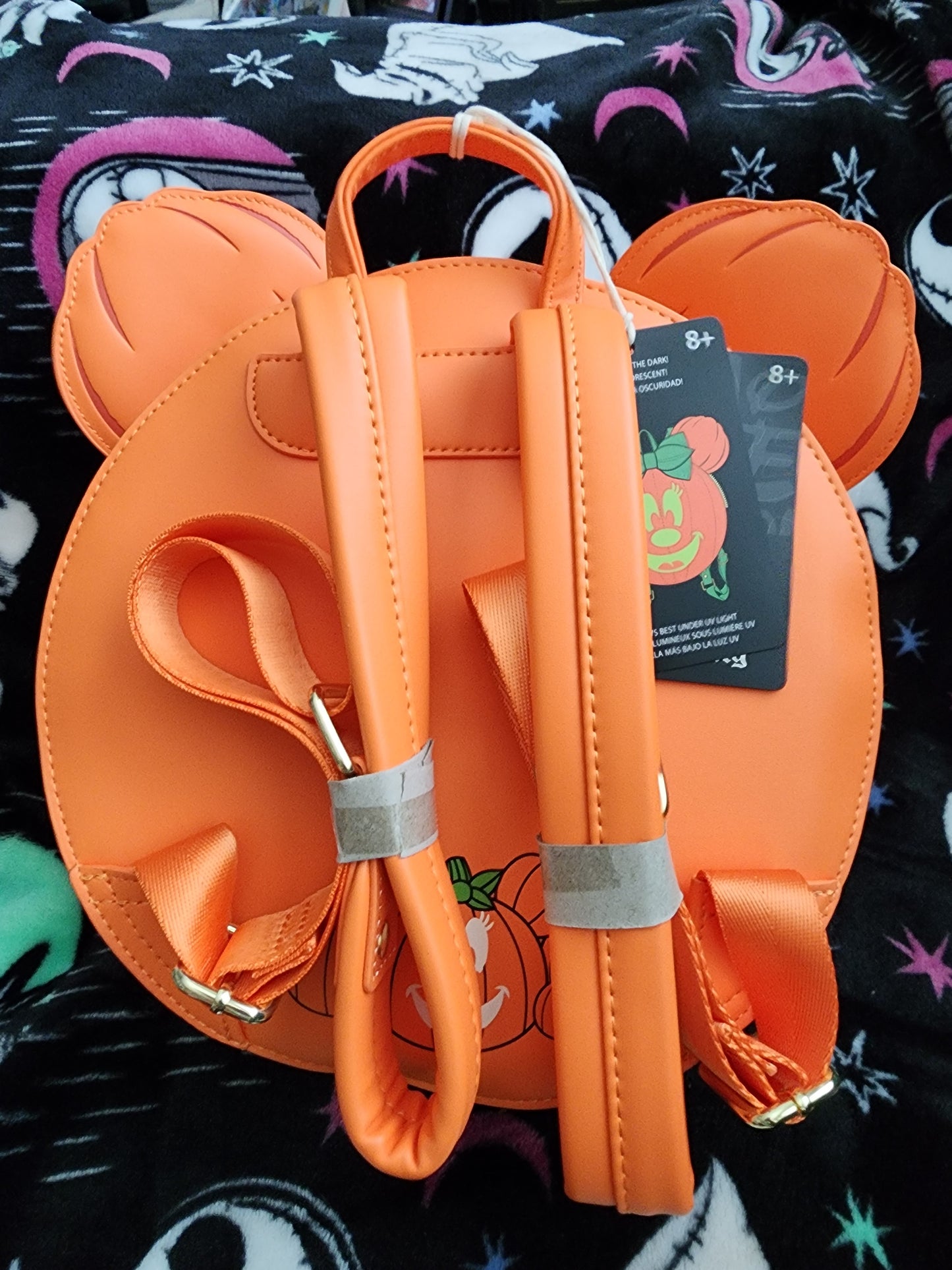 Loungefly Disney Minnie Mouse Pumpkin Halloween Backpack