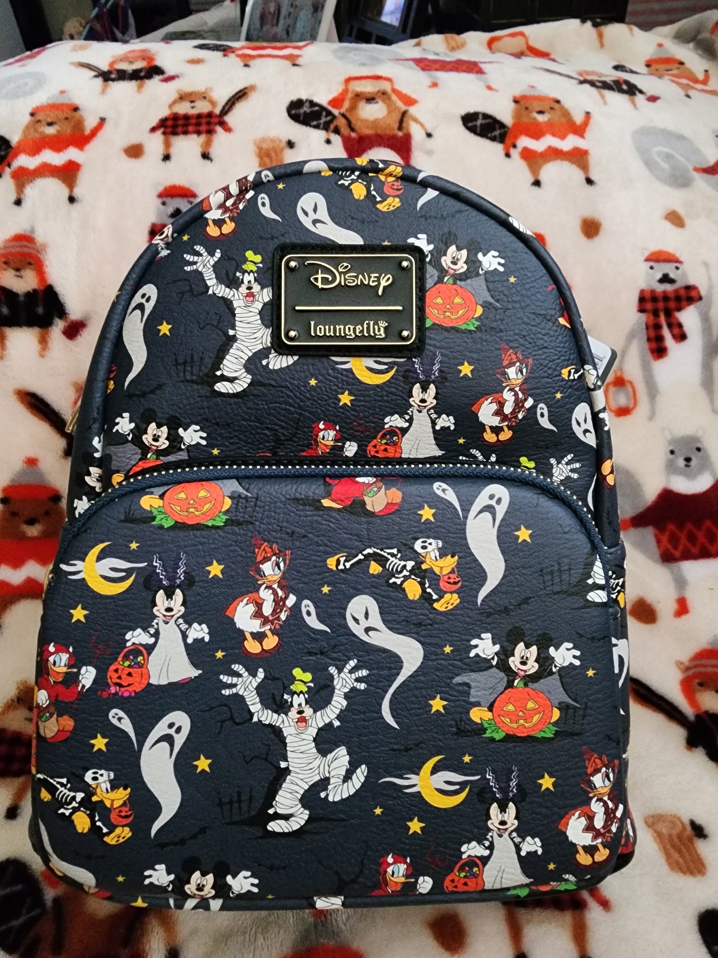 Loungefly Disney Mickey and Friends Halloween Backpack