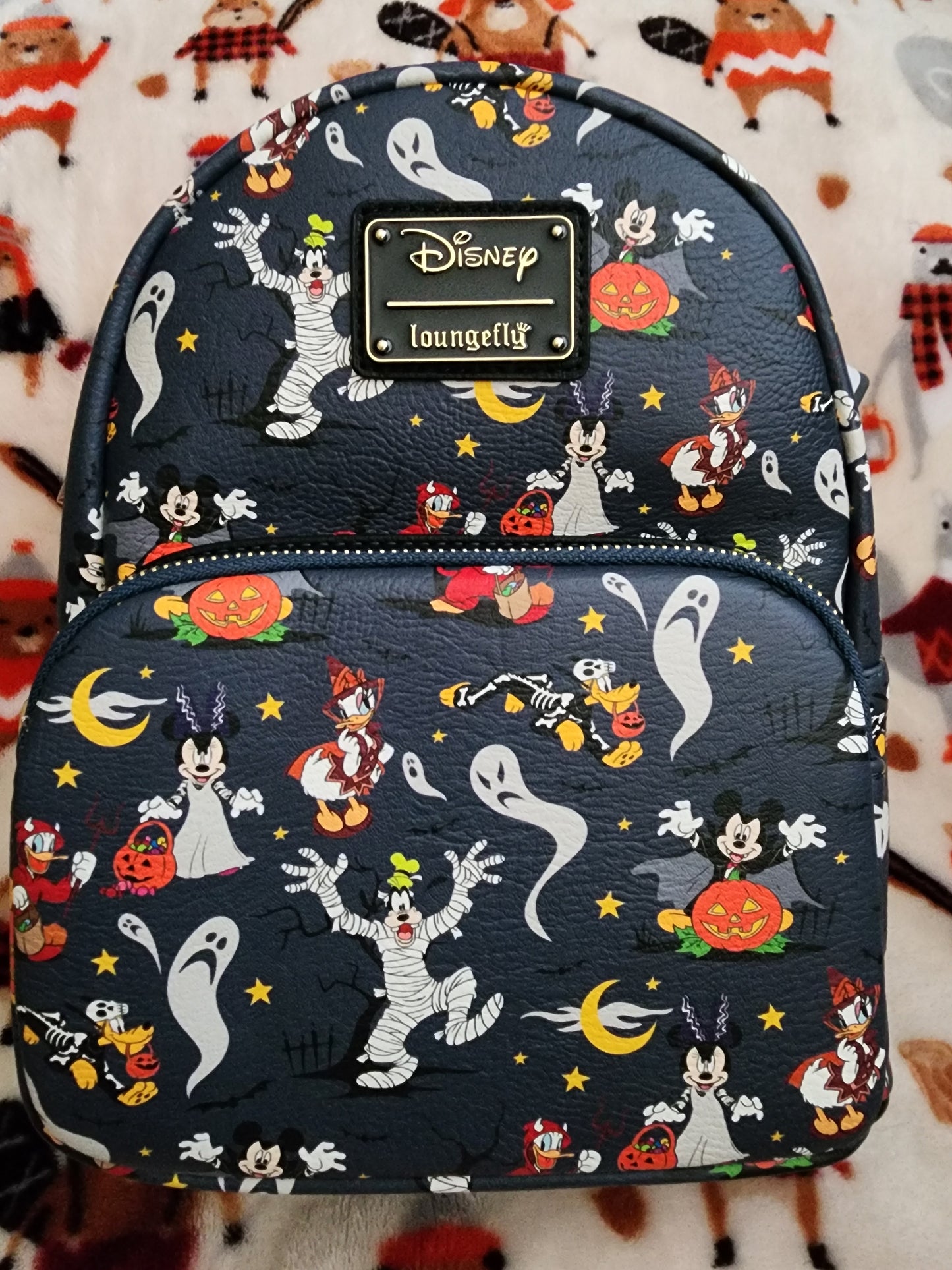 Loungefly Disney Mickey and Friends Halloween Backpack