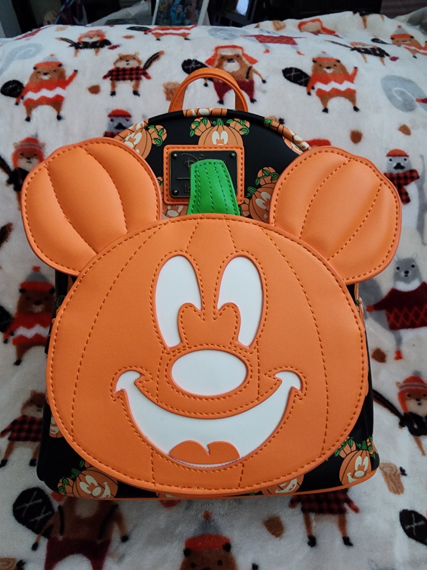 Loungefly Disney Mickey as a Pumpkin Backpack