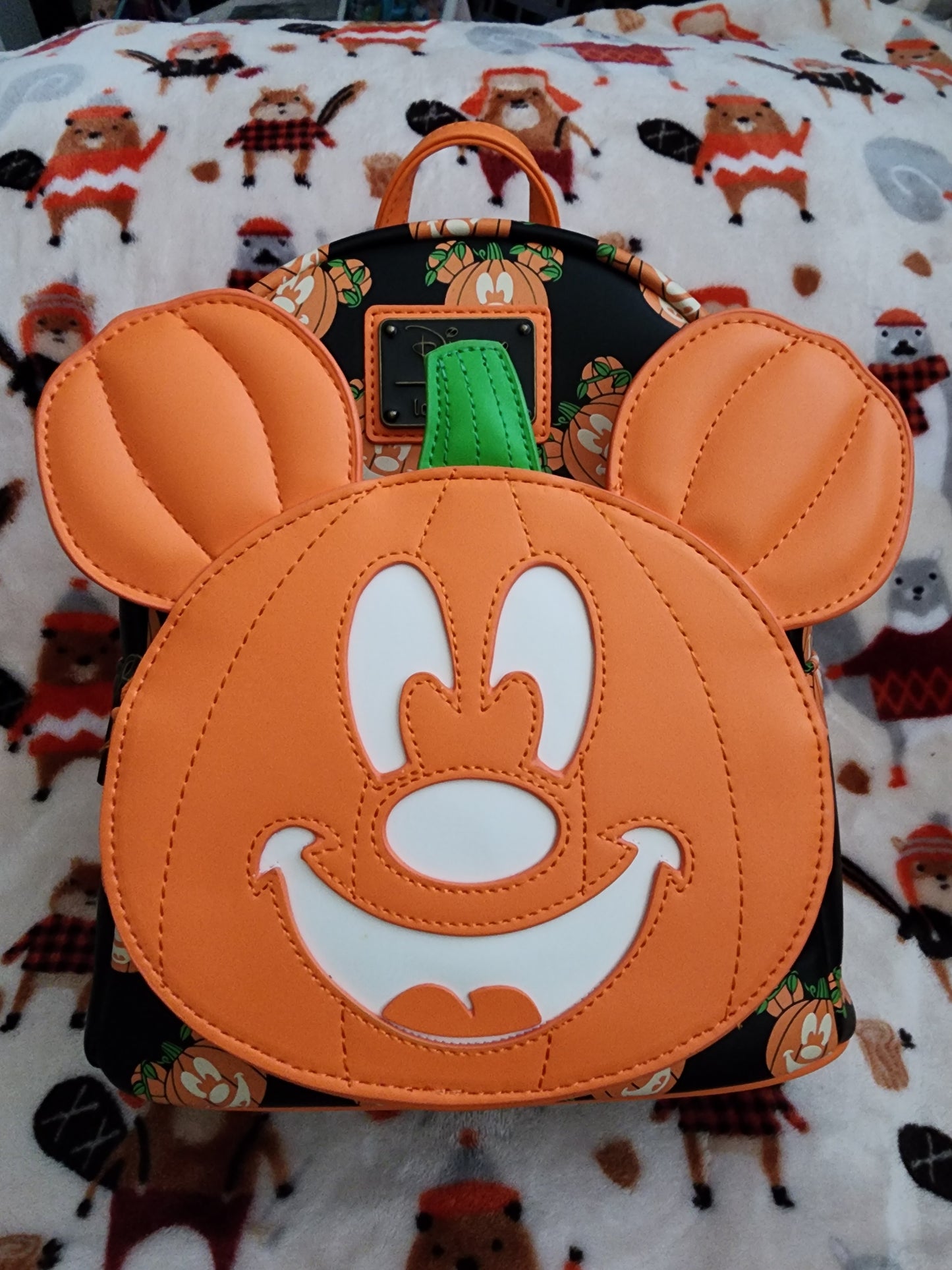 Loungefly Disney Mickey as a Pumpkin Backpack