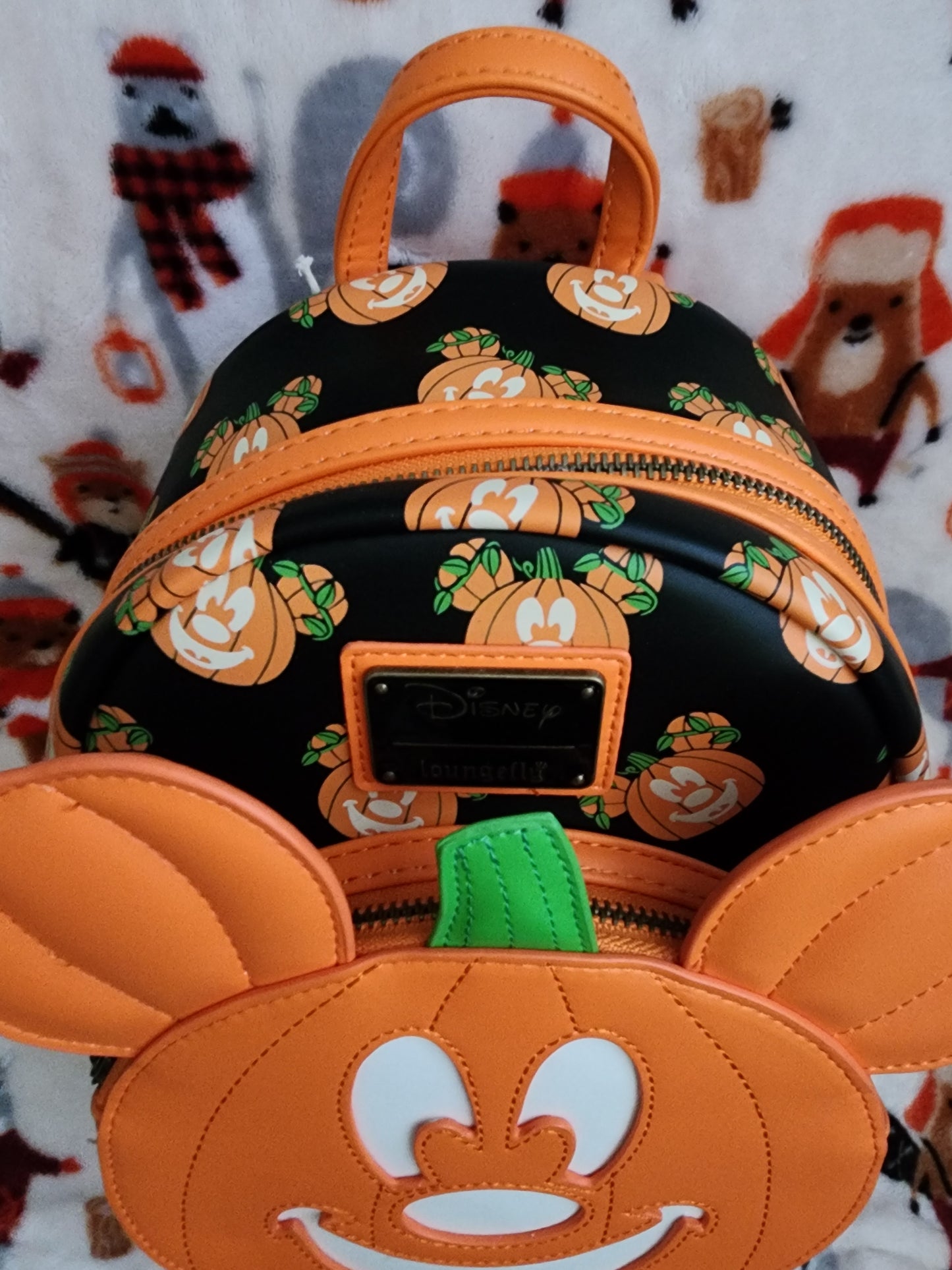 Loungefly Disney Mickey as a Pumpkin Backpack