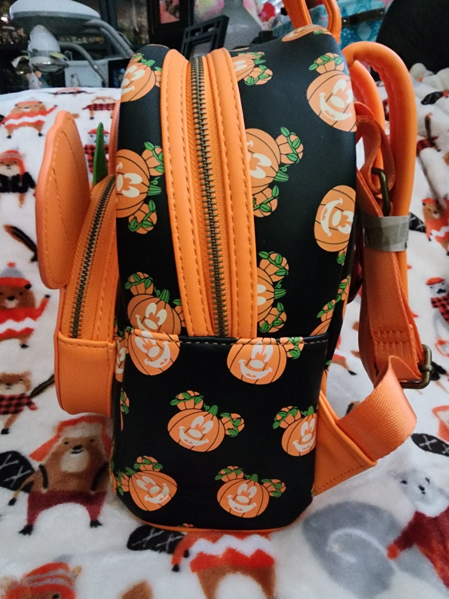 Loungefly Disney Mickey as a Pumpkin Backpack