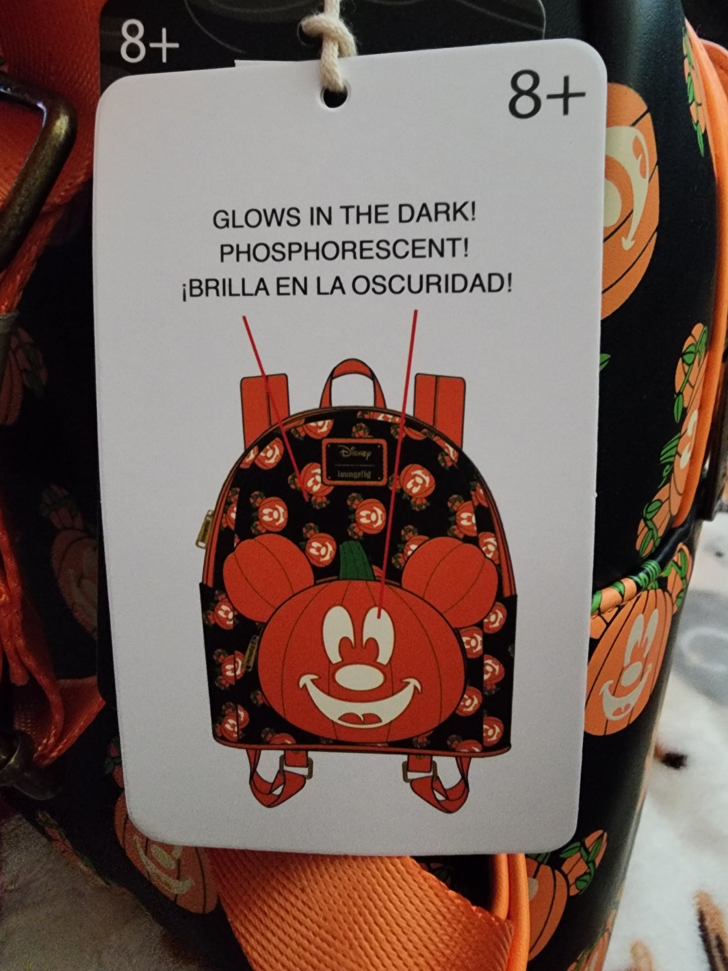 Loungefly Disney Mickey as a Pumpkin Backpack