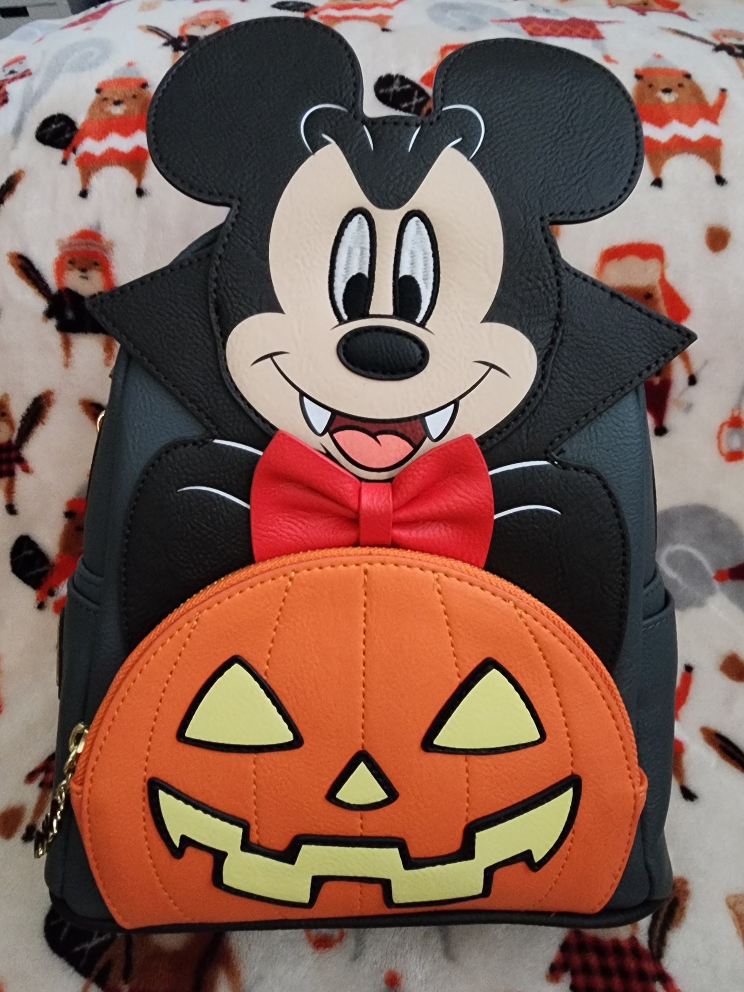 Loungefly Disney Mickey Mouse as a Vampire Backpack