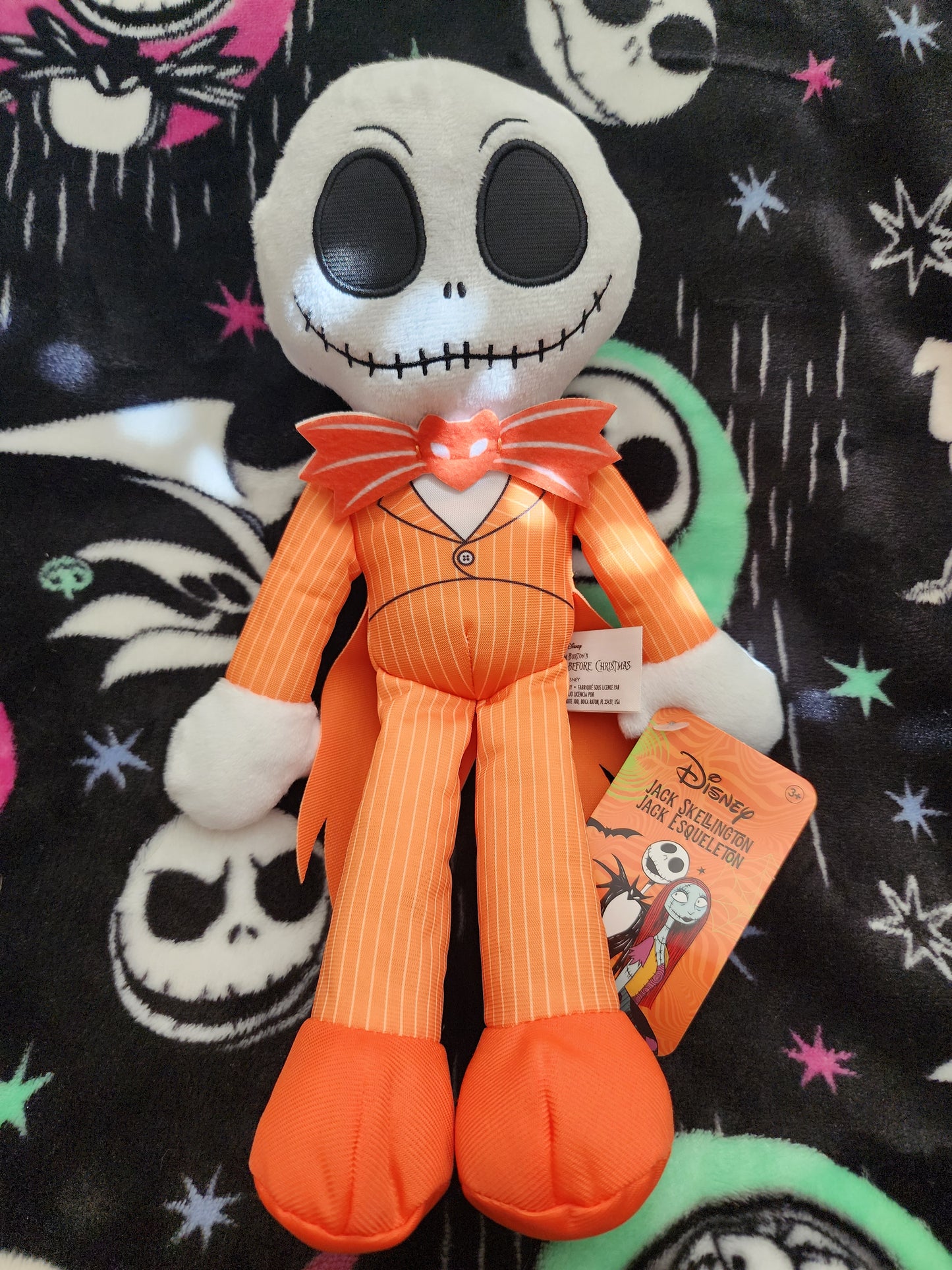 Disney Nightmare Before Christmas Jack Skellington Plush Doll